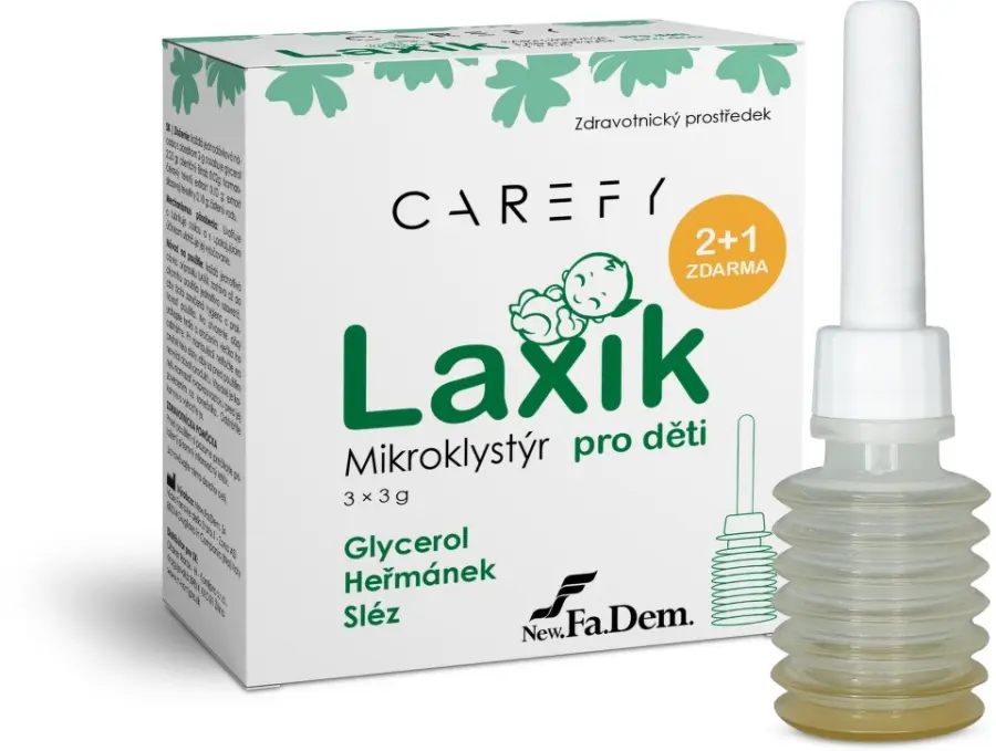 12678-carefy laxik mikroklystyr pro deti 3x3g 12678-carefy laxik mikroklystyr pro deti 3x3g